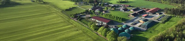 Aerial view of the Hülsenberg estate
