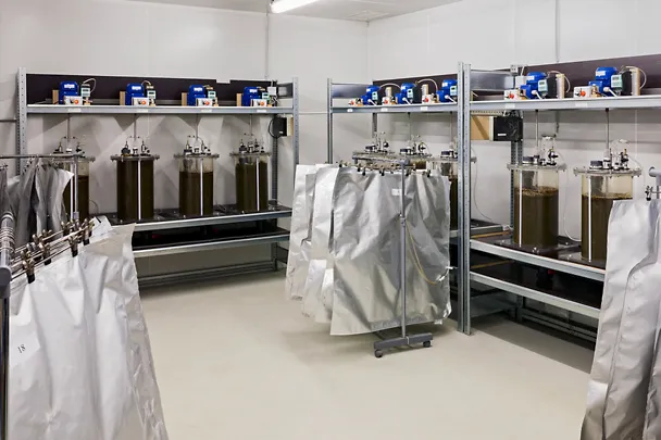 Fermenteur discontinu de biogaz Fermenteur discontinu de biogaz