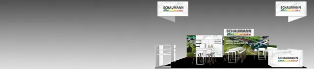 Stand Schaumann BioEnergy alla Biogas Convention - Grafica