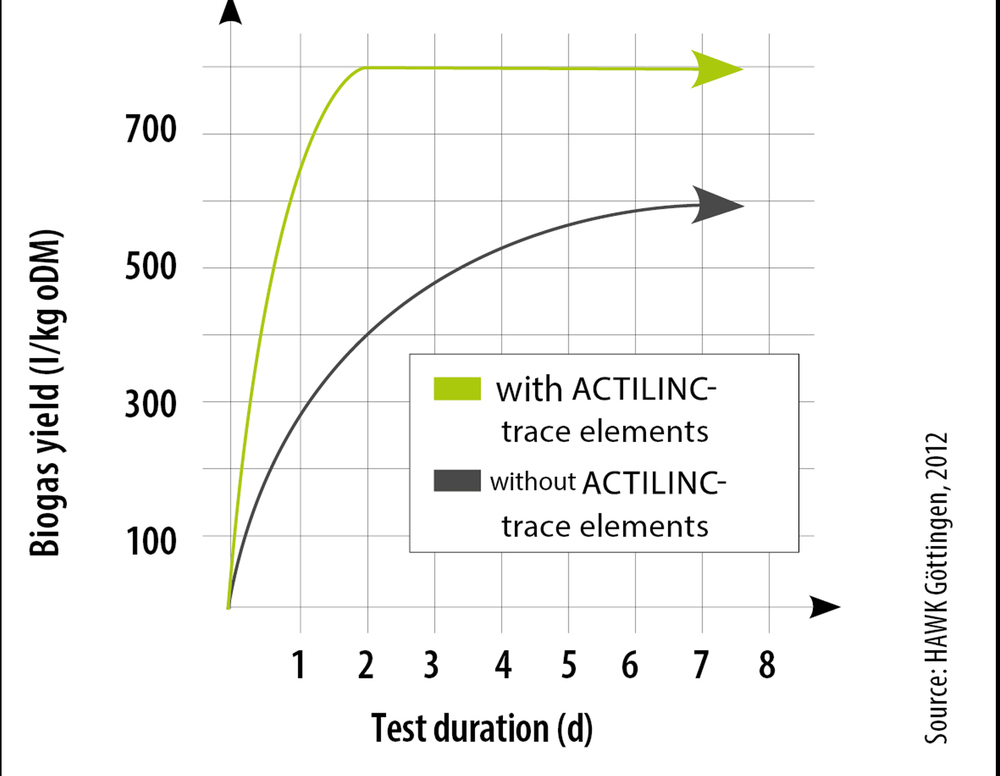 Actilinc Spurenelemente beschleunigen Prozess